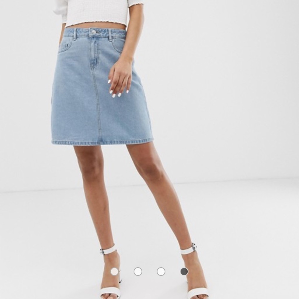 Asos Tall Denim a-line Skirt